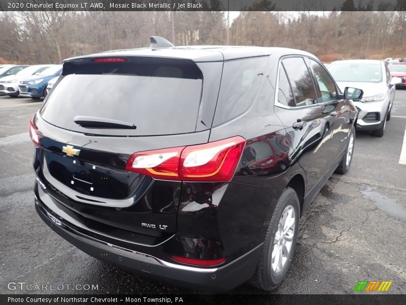Mosaic Black Metallic / Jet Black 2020 Chevrolet Equinox LT AWD