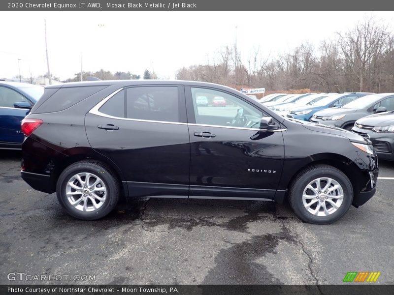 Mosaic Black Metallic / Jet Black 2020 Chevrolet Equinox LT AWD