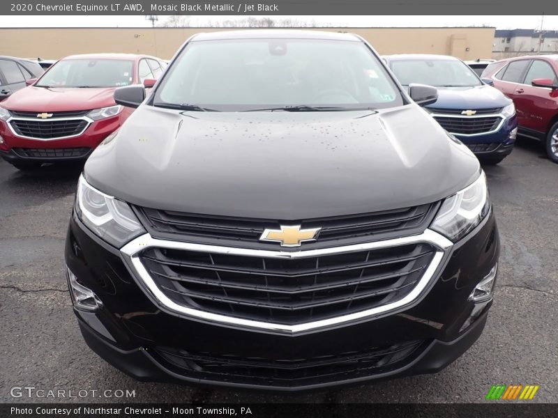 Mosaic Black Metallic / Jet Black 2020 Chevrolet Equinox LT AWD