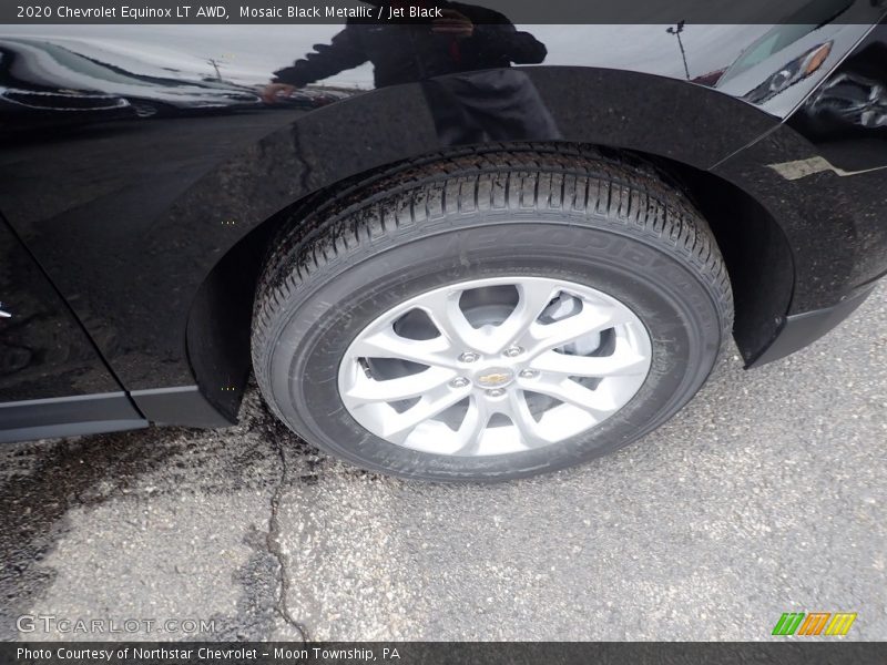 Mosaic Black Metallic / Jet Black 2020 Chevrolet Equinox LT AWD