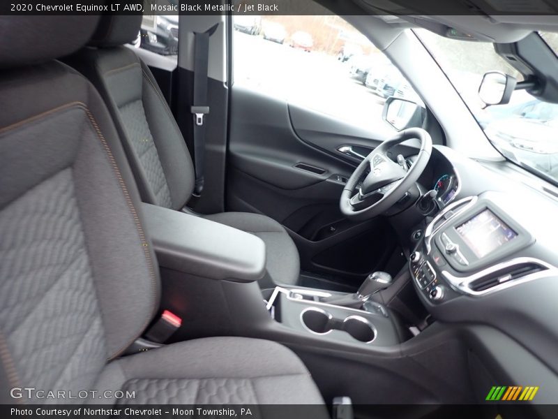 Mosaic Black Metallic / Jet Black 2020 Chevrolet Equinox LT AWD