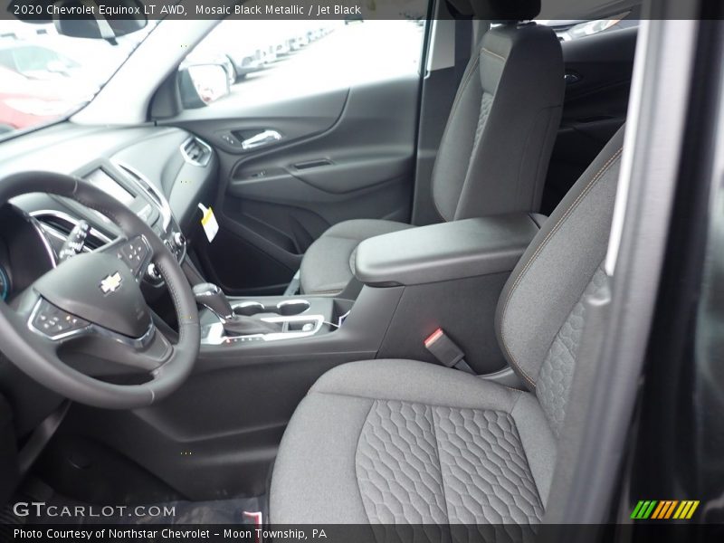 Mosaic Black Metallic / Jet Black 2020 Chevrolet Equinox LT AWD