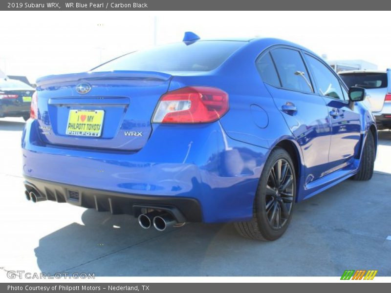 WR Blue Pearl / Carbon Black 2019 Subaru WRX