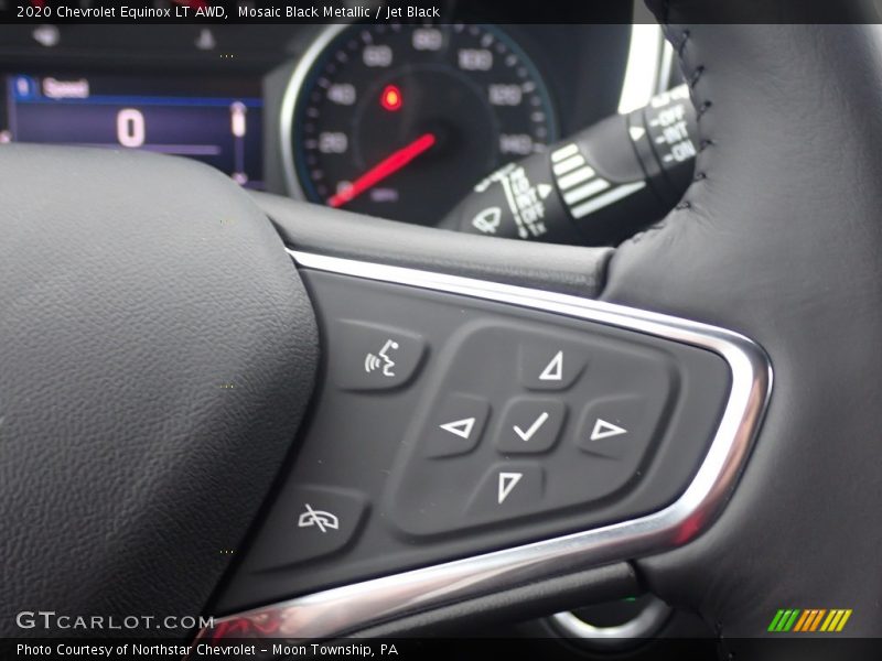 Mosaic Black Metallic / Jet Black 2020 Chevrolet Equinox LT AWD