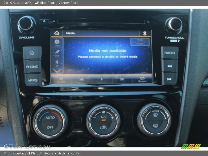 WR Blue Pearl / Carbon Black 2019 Subaru WRX