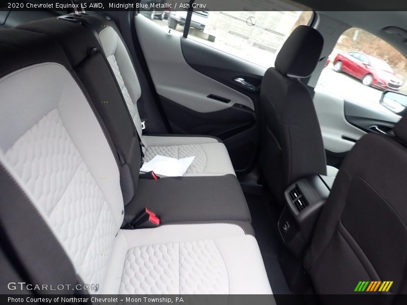 Midnight Blue Metallic / Ash Gray 2020 Chevrolet Equinox LS AWD