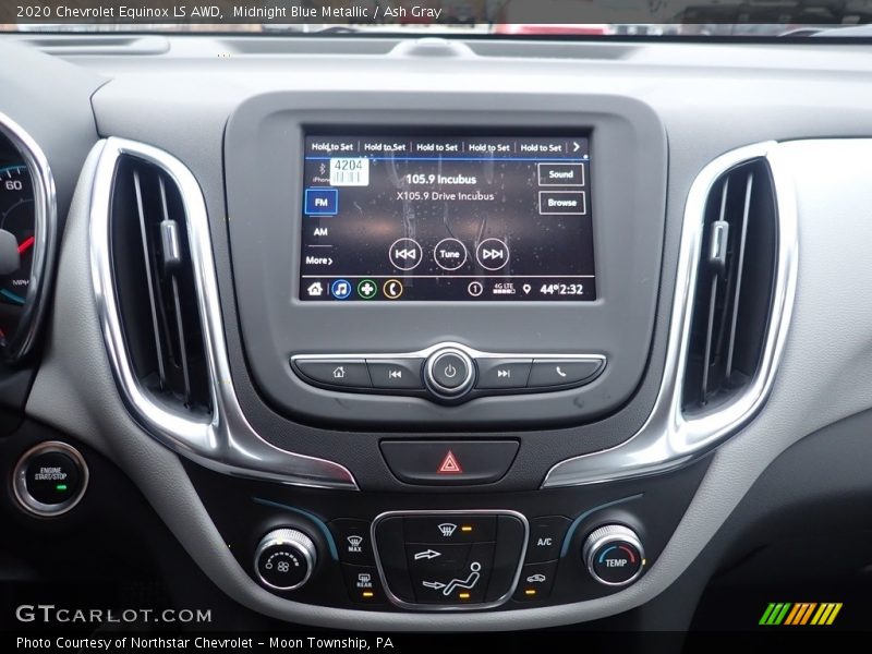 Midnight Blue Metallic / Ash Gray 2020 Chevrolet Equinox LS AWD