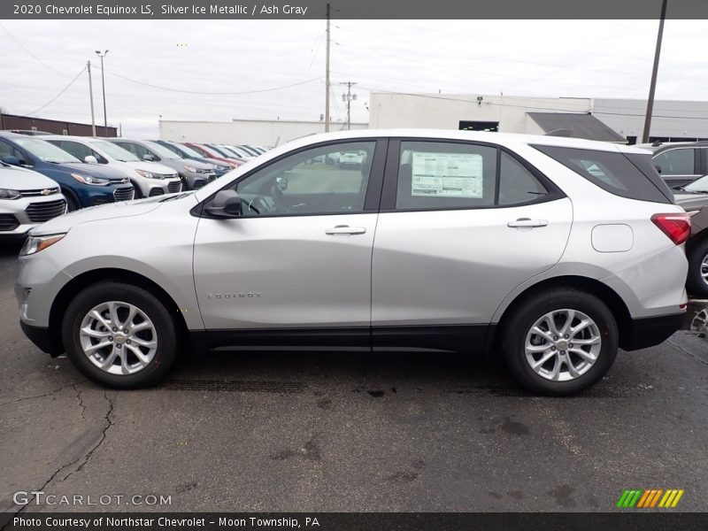 Silver Ice Metallic / Ash Gray 2020 Chevrolet Equinox LS