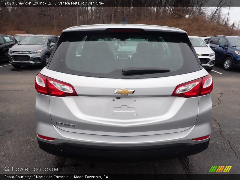 Silver Ice Metallic / Ash Gray 2020 Chevrolet Equinox LS