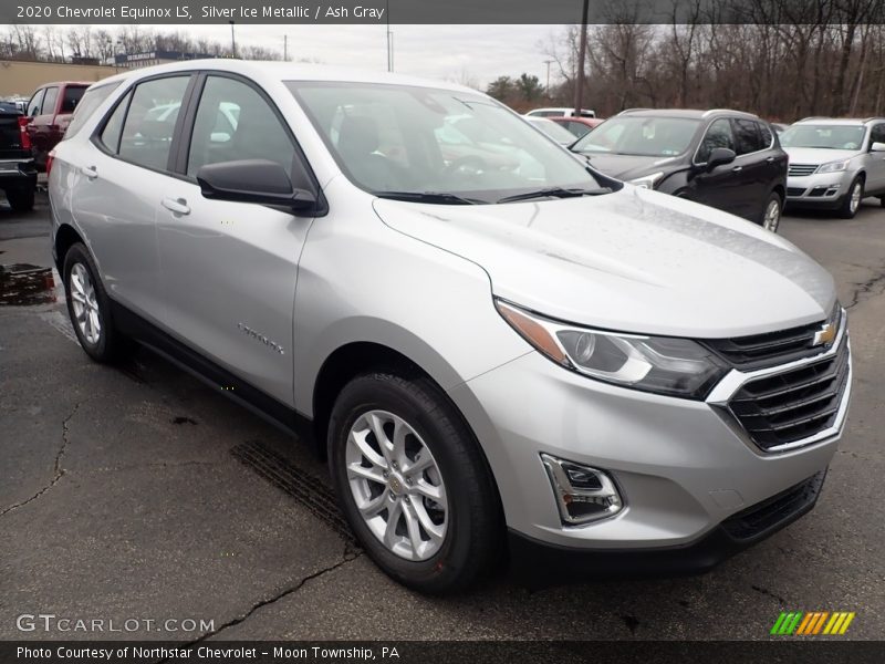 Silver Ice Metallic / Ash Gray 2020 Chevrolet Equinox LS