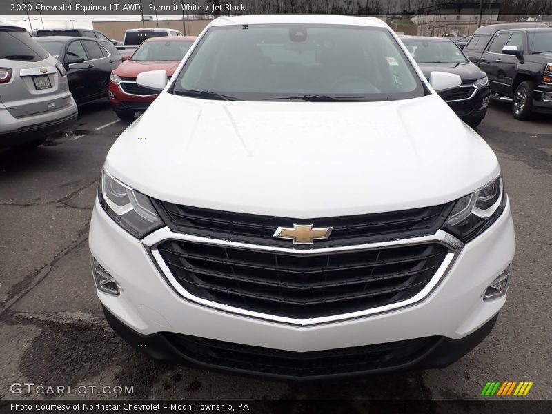 Summit White / Jet Black 2020 Chevrolet Equinox LT AWD