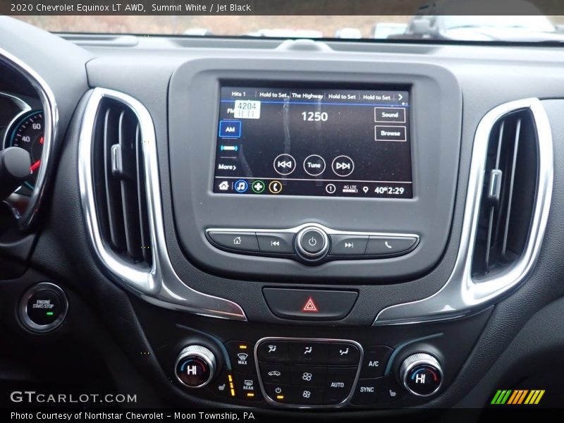 Summit White / Jet Black 2020 Chevrolet Equinox LT AWD