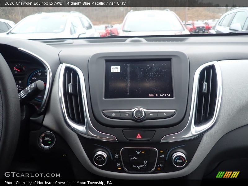 Midnight Blue Metallic / Ash Gray 2020 Chevrolet Equinox LS AWD