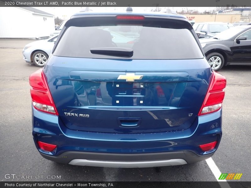 Pacific Blue Metallic / Jet Black 2020 Chevrolet Trax LT AWD