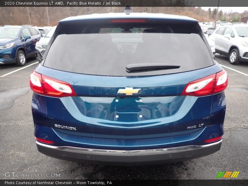 Pacific Blue Metallic / Jet Black 2020 Chevrolet Equinox LT AWD