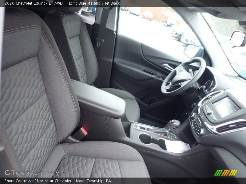 Pacific Blue Metallic / Jet Black 2020 Chevrolet Equinox LT AWD
