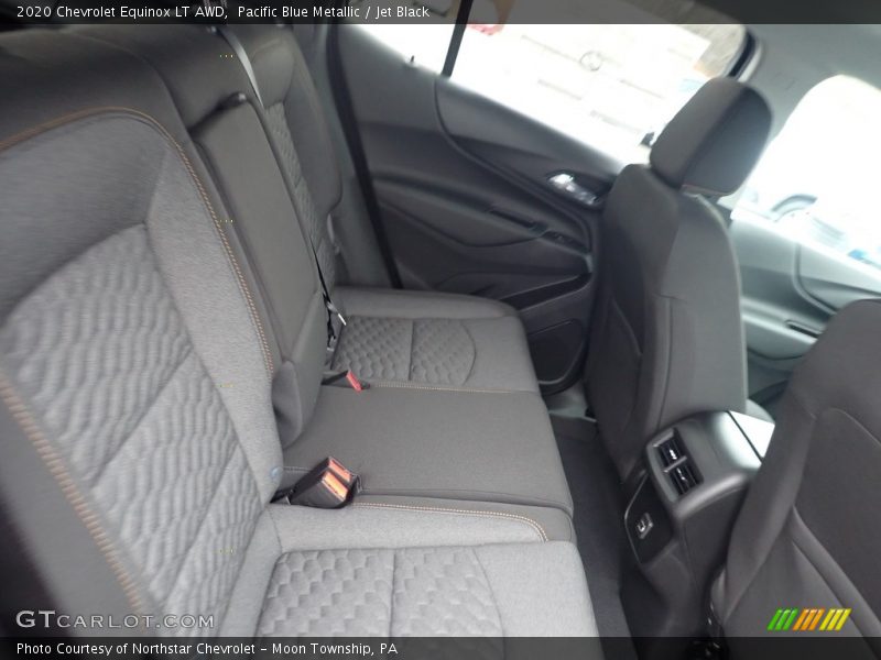 Pacific Blue Metallic / Jet Black 2020 Chevrolet Equinox LT AWD