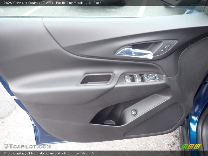 Pacific Blue Metallic / Jet Black 2020 Chevrolet Equinox LT AWD