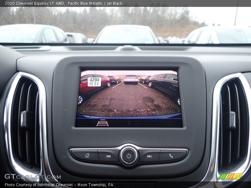 Pacific Blue Metallic / Jet Black 2020 Chevrolet Equinox LT AWD