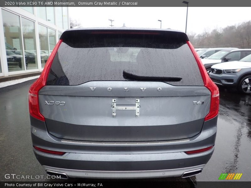 Osmium Gray Metallic / Charcoal 2020 Volvo XC90 T6 AWD Momentum