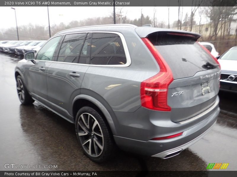 Osmium Gray Metallic / Charcoal 2020 Volvo XC90 T6 AWD Momentum