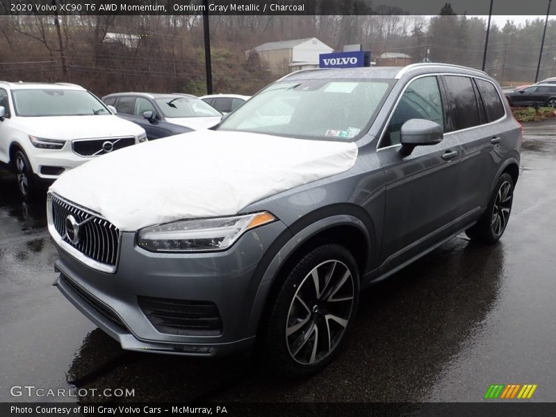 Osmium Gray Metallic / Charcoal 2020 Volvo XC90 T6 AWD Momentum