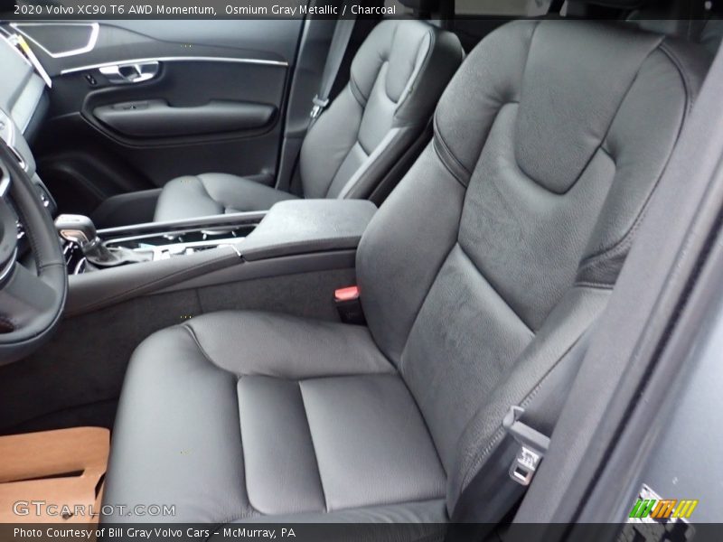 Osmium Gray Metallic / Charcoal 2020 Volvo XC90 T6 AWD Momentum
