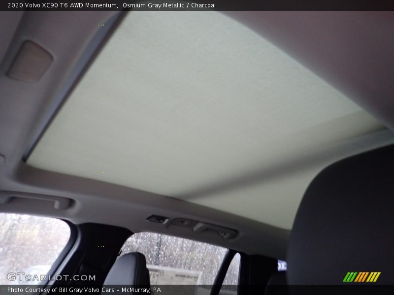 Osmium Gray Metallic / Charcoal 2020 Volvo XC90 T6 AWD Momentum