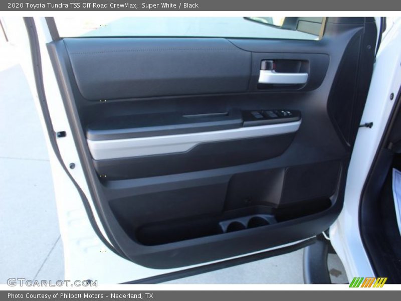 Super White / Black 2020 Toyota Tundra TSS Off Road CrewMax