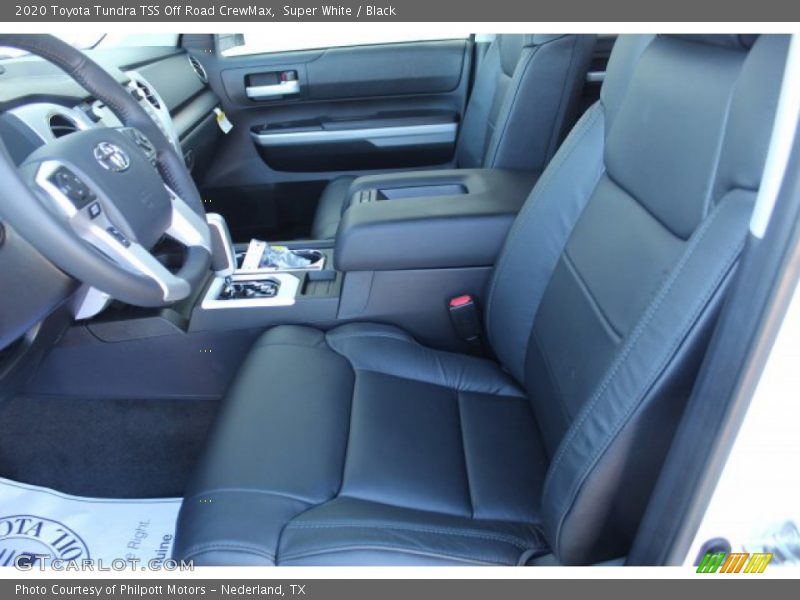 Super White / Black 2020 Toyota Tundra TSS Off Road CrewMax