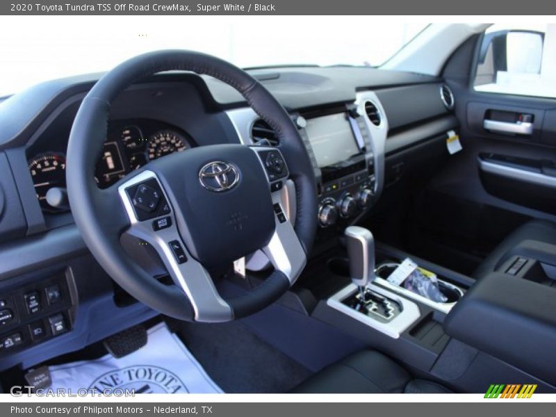 Super White / Black 2020 Toyota Tundra TSS Off Road CrewMax
