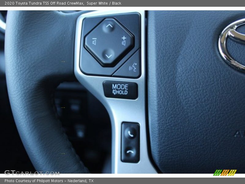 Super White / Black 2020 Toyota Tundra TSS Off Road CrewMax