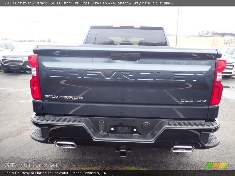 Shadow Gray Metallic / Jet Black 2020 Chevrolet Silverado 1500 Custom Trail Boss Crew Cab 4x4