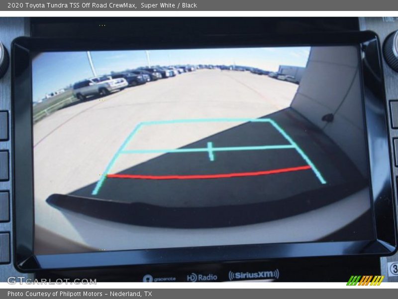 Super White / Black 2020 Toyota Tundra TSS Off Road CrewMax