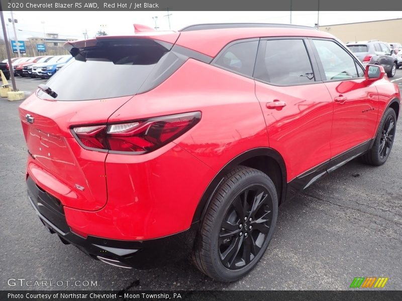 Red Hot / Jet Black 2020 Chevrolet Blazer RS AWD