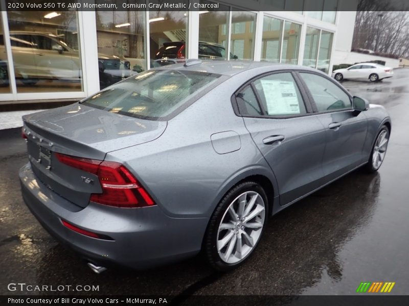 Osmium Gray Metallic / Charcoal 2020 Volvo S60 T6 AWD Momentum