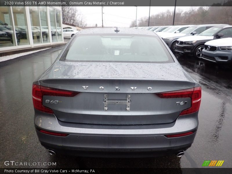 Osmium Gray Metallic / Charcoal 2020 Volvo S60 T6 AWD Momentum