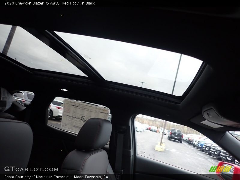 Red Hot / Jet Black 2020 Chevrolet Blazer RS AWD
