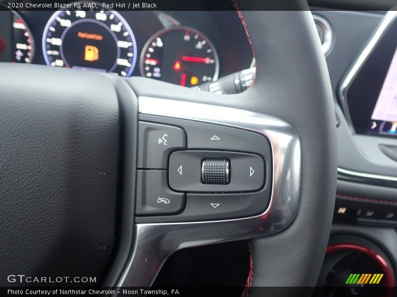 Red Hot / Jet Black 2020 Chevrolet Blazer RS AWD