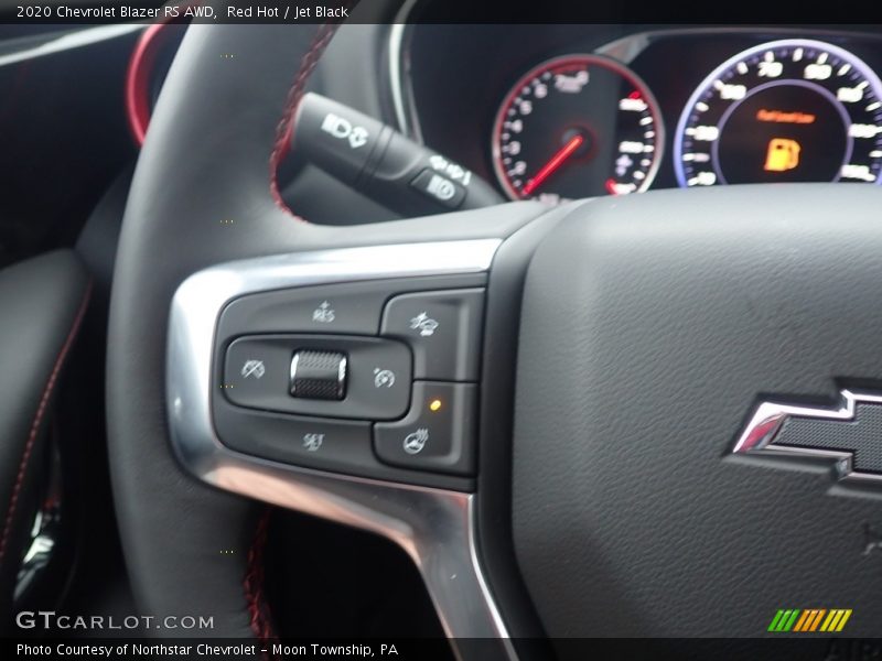 Red Hot / Jet Black 2020 Chevrolet Blazer RS AWD