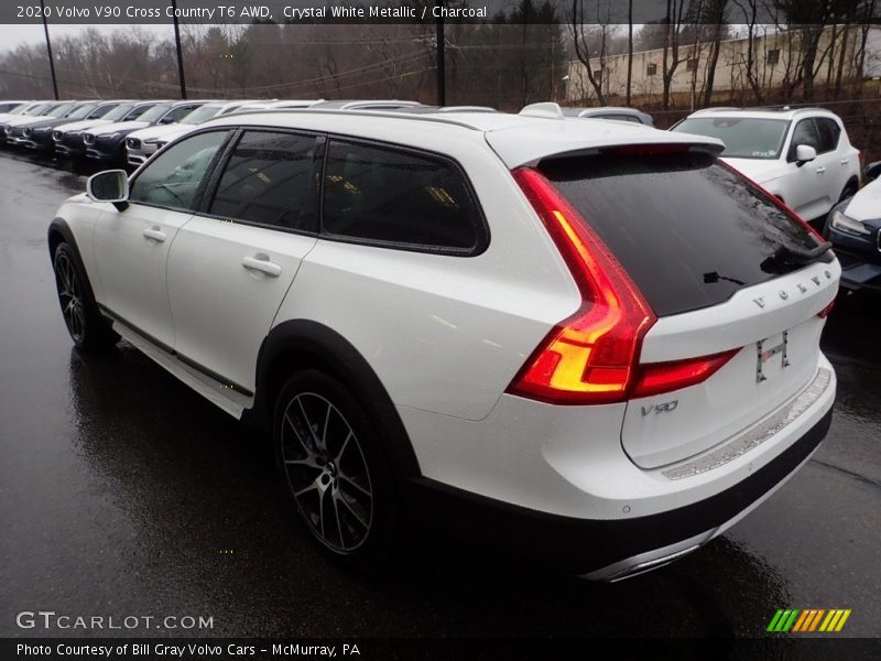 Crystal White Metallic / Charcoal 2020 Volvo V90 Cross Country T6 AWD