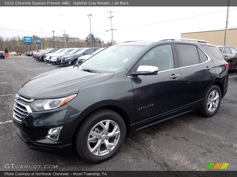 Nightfall Gray Metallic / Jet Black 2020 Chevrolet Equinox Premier AWD