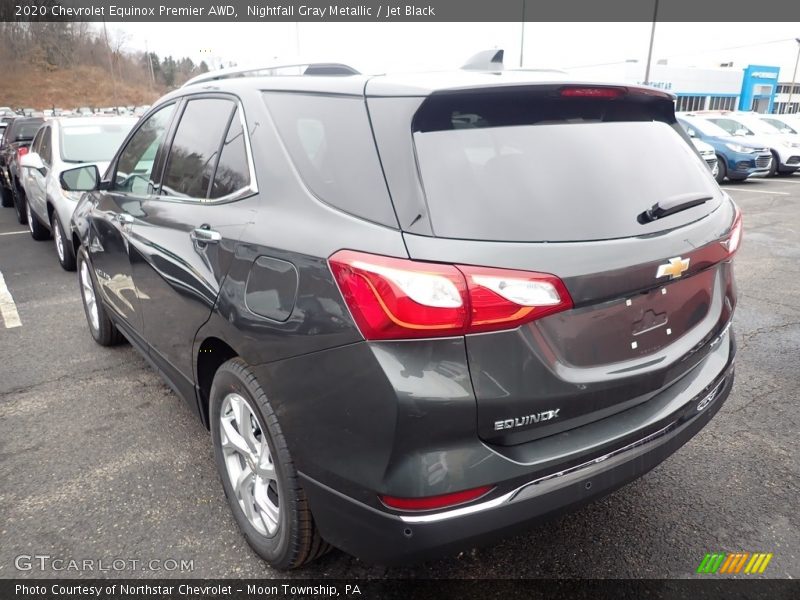 Nightfall Gray Metallic / Jet Black 2020 Chevrolet Equinox Premier AWD