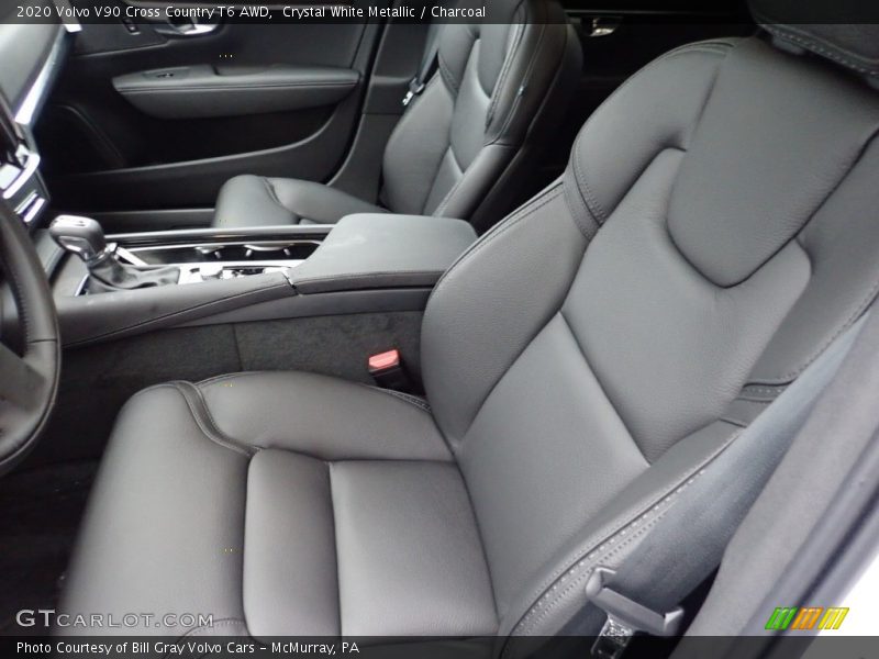Crystal White Metallic / Charcoal 2020 Volvo V90 Cross Country T6 AWD