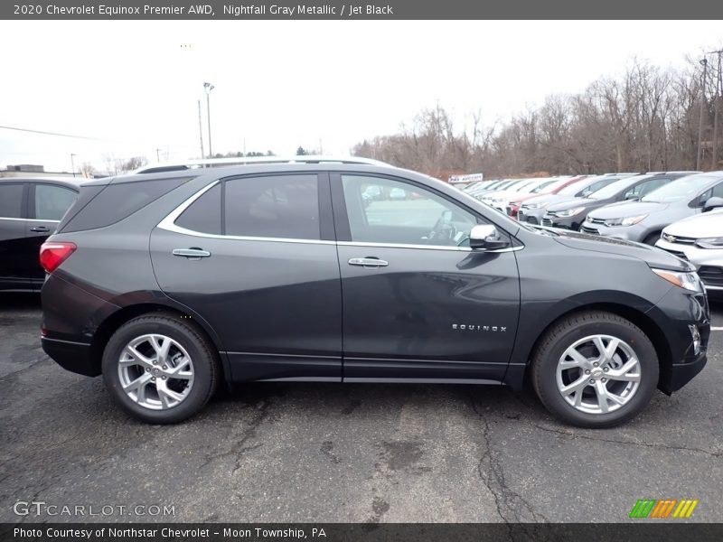 Nightfall Gray Metallic / Jet Black 2020 Chevrolet Equinox Premier AWD