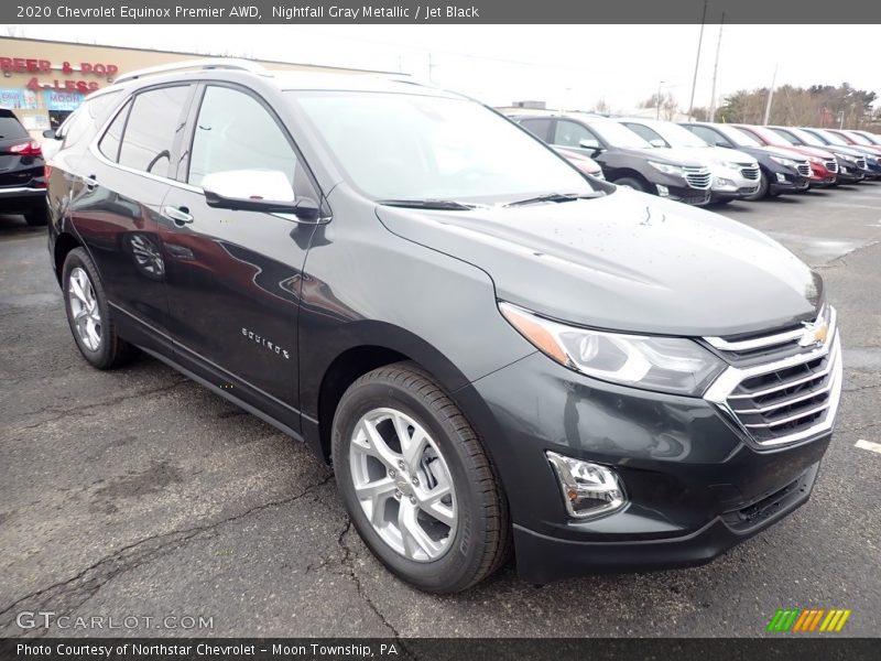 Nightfall Gray Metallic / Jet Black 2020 Chevrolet Equinox Premier AWD