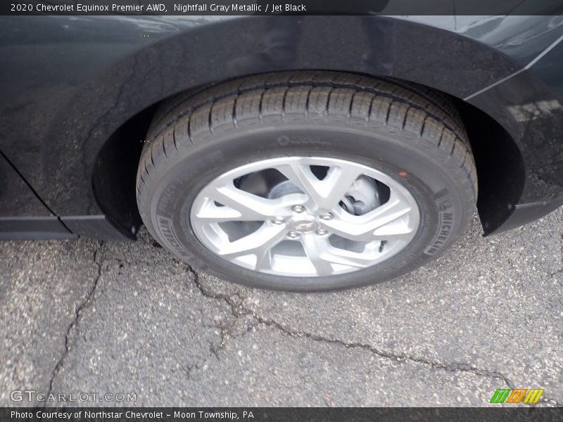 Nightfall Gray Metallic / Jet Black 2020 Chevrolet Equinox Premier AWD