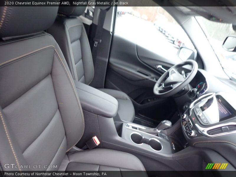Nightfall Gray Metallic / Jet Black 2020 Chevrolet Equinox Premier AWD