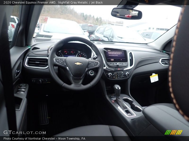 Nightfall Gray Metallic / Jet Black 2020 Chevrolet Equinox Premier AWD