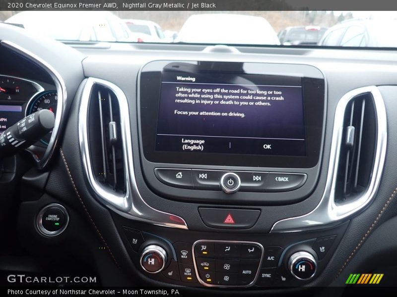 Nightfall Gray Metallic / Jet Black 2020 Chevrolet Equinox Premier AWD